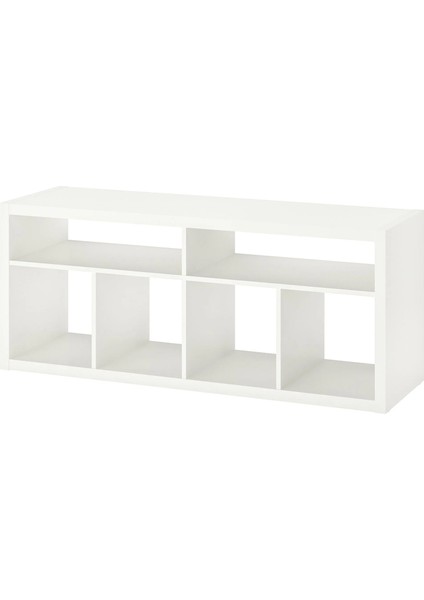 Kallax Tv Sehpası Beyaz 147 x 60 cm