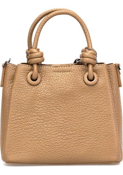 25YG613 Kadın Premium Omuz Çantası Kahverengi modelleri