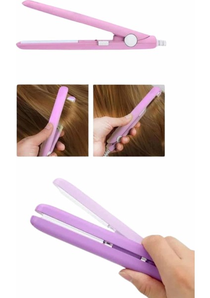 Saç Düzleştirici Pürüzsüz Parlaklık Seyahat Tipi Taşınabilir Seramik Kaplam - M618K790-R69 fiyatları