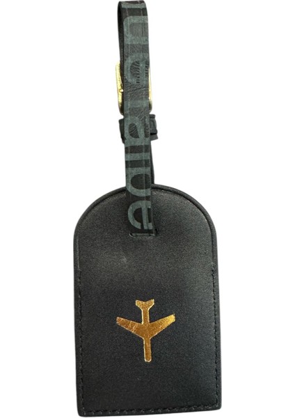 Deri Bavul Çanta Etiketi