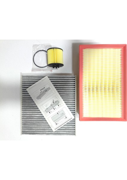 Bosch Vag Grubu 3’lü Filtre Seti – Yağ, Hava, Polen Filtresi (Passat, Golf, A3, Jetta, Superb Uyumlu) fiyatları