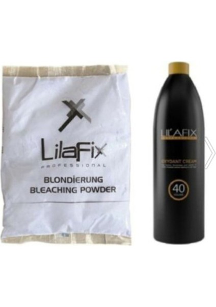 Saç Açıcı Mavi Toz 500 gr +40 Volume (%12) Oksidan 1000 ml