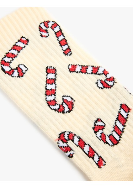 Yılbaşı Temalı Soket Çorap modelleri