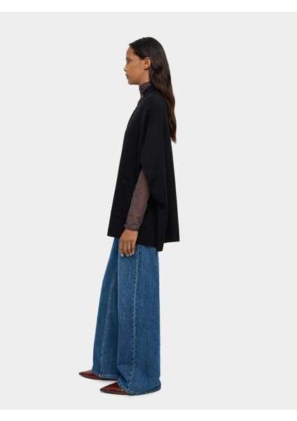 Dik Yaka Örme Panço fiyatları