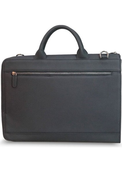 Guard Ince Siyah Deri Evrak Çantası modelleri