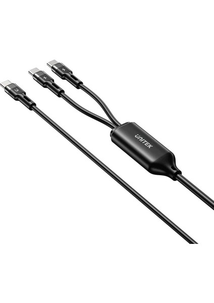 Unıtek 2in1 Type-C Hızlı Şarj Kablo C14146ABK01 fiyatları