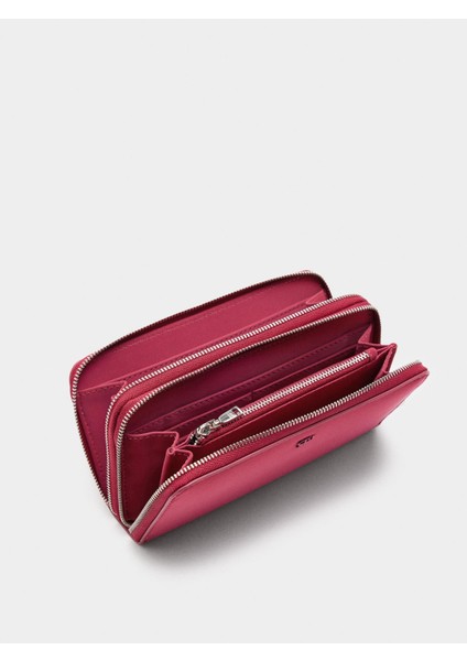 Fermuarlı Yumuşak Dokulu Cüzdan fırsatları