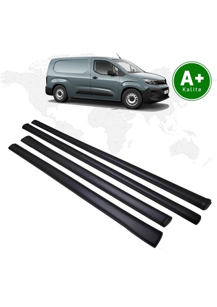 Opel Combo Panelvan Marşpiyel Kaplaması 4 Parça 2024 Model ve Sonrası