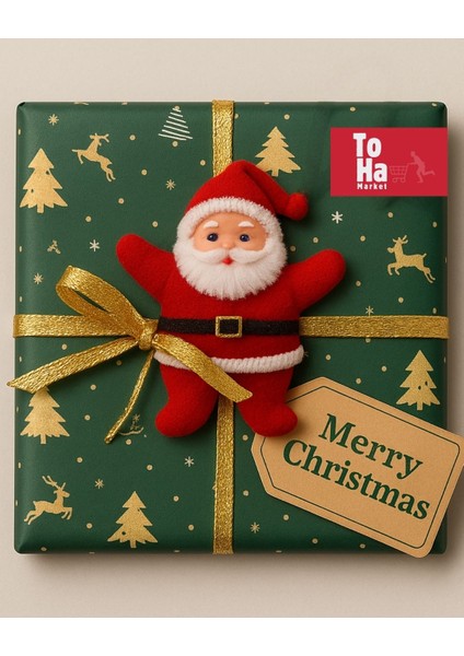 %100 Belçika Çikolatası Yılbaşı Temalı 60 G Bol Sütlü Hediyelik Çikolata | Premium Lezzet