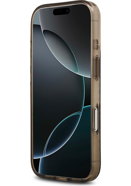 iPhone 17 Pro Max Kılıf Guess Lisanslı M-Safeli Iml Peony ve 4g Desenli Klasik Logolu Kahverengi indirimleri