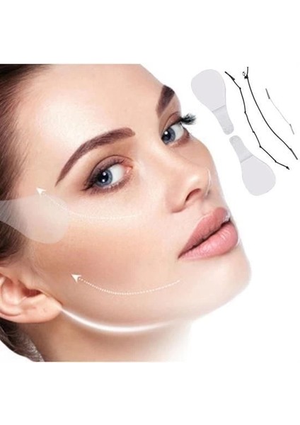 40 Adet Lastikli Yüz Kaş Göz Boyun Gerdirme Kaldırma Bantları fiyatları