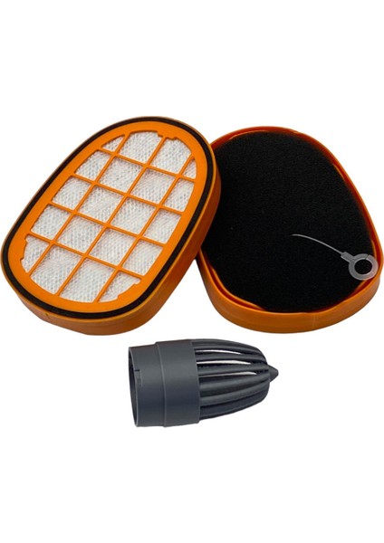 Philips Uyumlu XC7043, FC6823 Speedpro Max Süpürge Filtresi 2li ve Seperatör