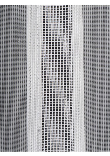 Yumuşak Dokulu Gümüş Damlacık Desenli File Tül Perde Ütü Istemez (1/2.5 Normal Pile) fırsatları