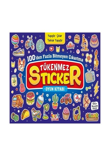 Tükenmez Sticker Oyun Kitabı