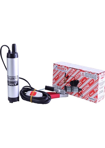 Düzey 12 Volt Mini(Küçük) Dalgıç Mazot Aktarma(Sıvı Transfer) Pompası(Su,süt,yağ) modelleri