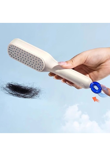 Kendini Temizleyen 3D Saç Fırçası Anti-Statik Masaj Tarağı Saç Fırçası Saç Şekillendirici fiyatları