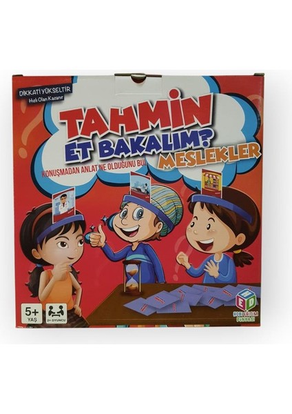 Hed Tahmin Et Bakalım Meslekler 238