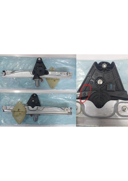 Dacia Sandero Iıı 2021-2025 Ön Sağ Cam Krikosu (Orijinal Ürün Natural Kutu) Oem No (807209782R)