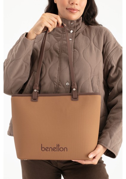 Benetton Kadın Kol Çantası Taba-Kahve BNT1655