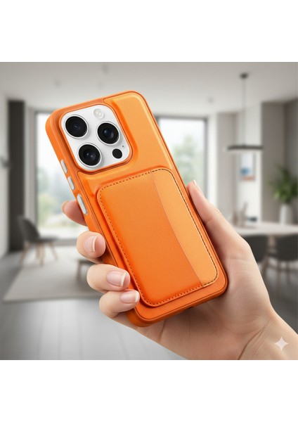 Xiaomi Redmi 15C Uyumlu Kılıf Çift Renkli Kartlıklı Deri Tasarımlı Cüzdan Kapak