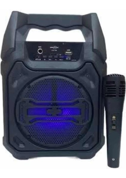 Bluetooth Hoparlör LED Işıklı Taşınabilir Kablosuz Speaker Uzun Pil Ömrü fırsatları