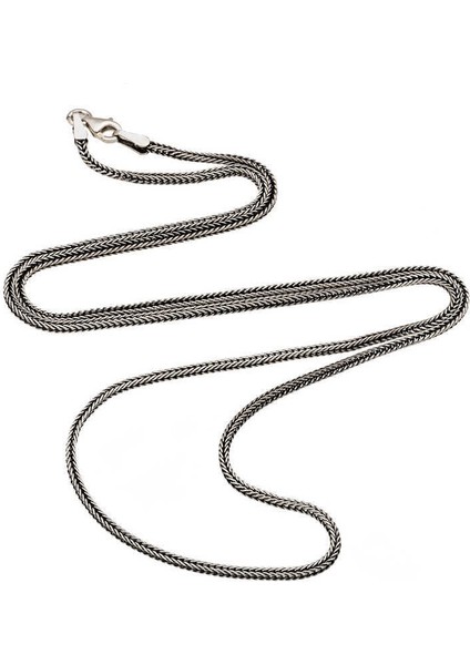 ​Gümüş 2 mm Tilki Kuyruğu 65 Cm Zincir fiyatları