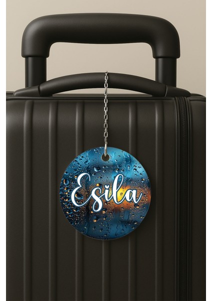 Kişiye Özel Isim Soyisim Kelime Yazılı Pleksi Bavul Etiketi Valiz Etiketi Isimmodel 99