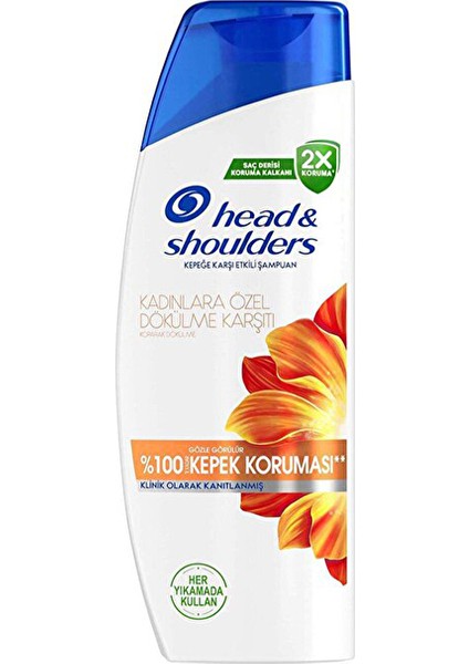 4 Adet Head And Shoulders Şampuan Saç Dökülmesi Karşıtı Kadın 1+1 330 ml