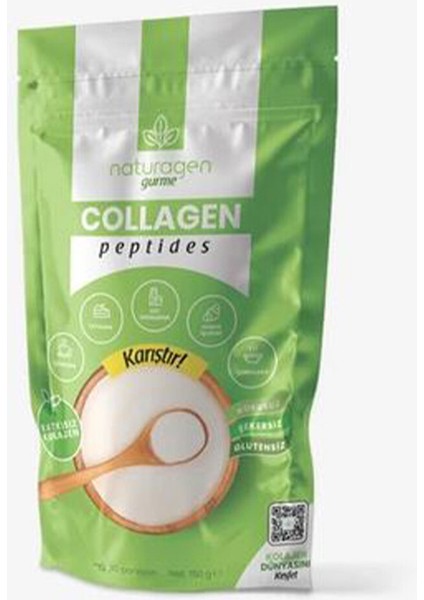 2 Adet Naturagen Kolajen Gurme %100 Saf Collagen Peptides - 150 Gram fiyatları