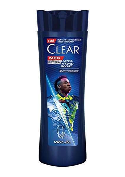 3 Adet Clear Şampuan Men 350ML Legends Erling Vini