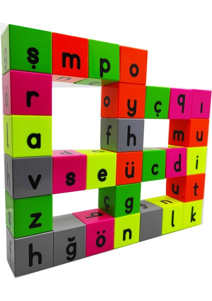 Manyetik Alfabe (5 Harf Grubu-29 Mıknatıslı Küp) 5 6 Yaş Eğitici Zeka Geliştirici Oyuncaklar fiyatları