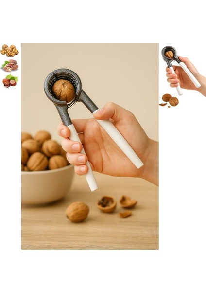 Metal Ceviz Kıracağı Beyaz Saplı Ceviz Vb. Kıracak (Ebat: 18,3 Cm) fiyatları