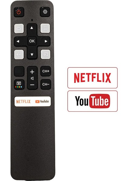 Rc 802V - Fnr1 - HTC120 Ses Komutsuz LCD LED Tv Kumanda