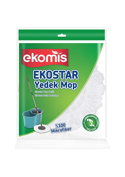 3 Adet Ekomis Ekostar Yedek Mop fiyatları