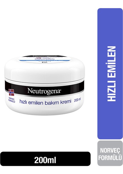 3 Adet Neutrogena Hızlı Emilen Krem 200 ml fiyatları