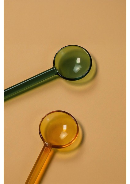 Coloria 6’lı Renkli Cam Dondurma, Kahve, Şeker, Baharat ve Tatlı Servis Kaşığı Seti 15 cm indirimleri