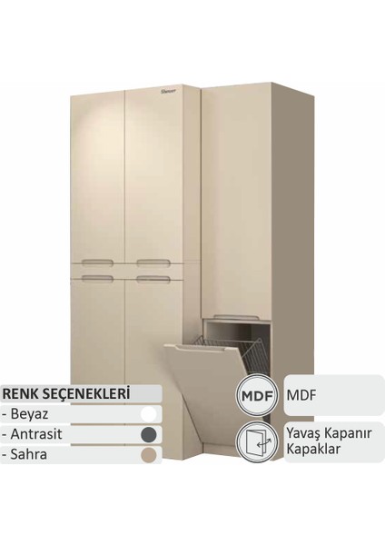 Elıte Çamaşır Makinası Dolabı 110 cm fiyatları