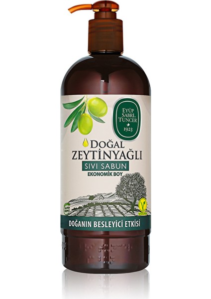 2 Adet Eyüp Sabri Tuncer Sıvı Sabun Zeytinyağlı 750 ml