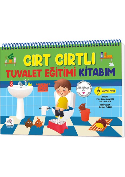 Cırt Cırtlı Tuvalet Eğitimi Kitabım 1 Adet