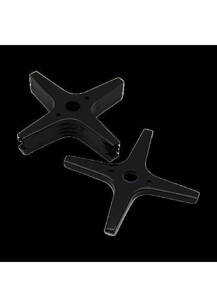 5 Adet Siyah Artı Model Cezvelik Ocak Küçültücü Emaye (5324)