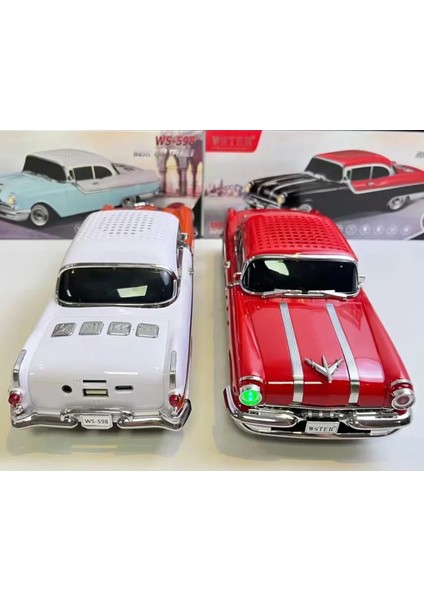 Chevrolet WS-1955BT Belair 1955 Model Bluetooth Hoparlör (5324) indirimleri