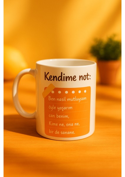 Kendime Not: Ben Nasıl Mutluysam..... Kupa Bardak