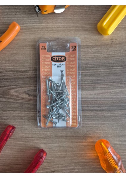 Sunta Vidası Yhb | 30 Adet | No 3.5X30