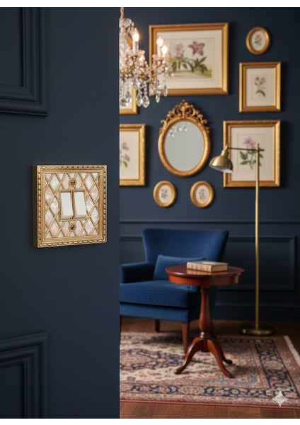 Boğaziçi Vintage Sıva Altı Nostaljik Komütatör – Sedef Görünümlü 1980 Model Retro Çift Işık Anahtarı fiyatları