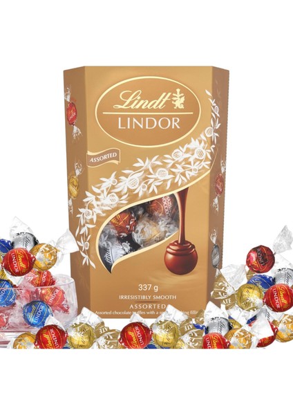 Lindor Assorted Çikolatalı Trüf KUTUSU411 gr