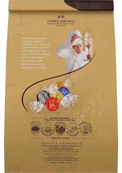 Lindor Assorted Çikolatalı Trüf KUTUSU411 gr indirimleri