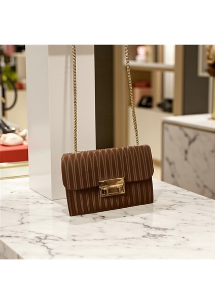 Gold Zincirli Kadın Omuz Çantası