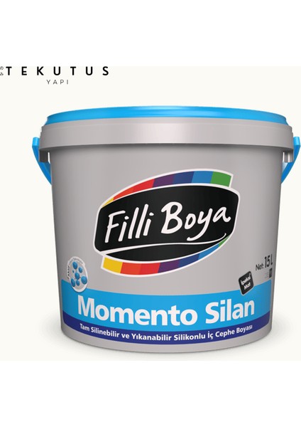 Momento Silan Silikonlu Iç Cephe Boyası 15 L Kırık Beyaz / 1087
