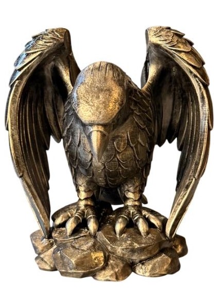 Kartal Figür Şaraplık - El Işçiliği ile Boyama modelleri