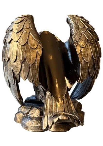 Kartal Figür Şaraplık - El Işçiliği ile Boyama indirimleri